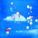Balloon II, 20x20cm, Oil on Canvas, �55