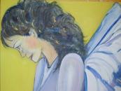 Yellow Angel, 41x60, Oil on Canvas, �195