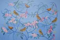 Cherry Blossom with Birds